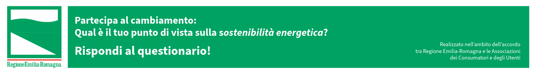 Partecipa al cambiamento: Qual'è il tuo punto di vista sulla sostenibilità ambientale? Rispondi al questionario