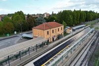 La stazione di Budrio va a energia rinnovabile