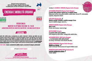 Energia e mobilità urbana: un seminario di Regione e Anci Emilia-Romagna